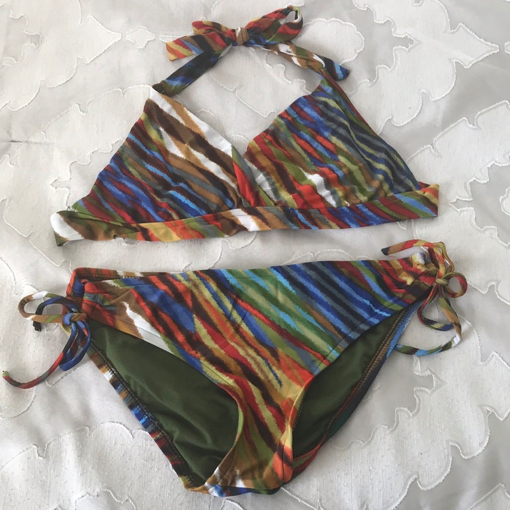 Colorful bikini